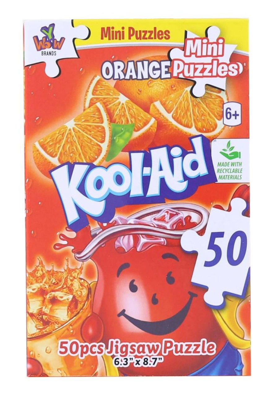 Toynk Kool-Aid 50 Piece Mini Jigsaw Puzzle | Orange | Retro Toys & Games