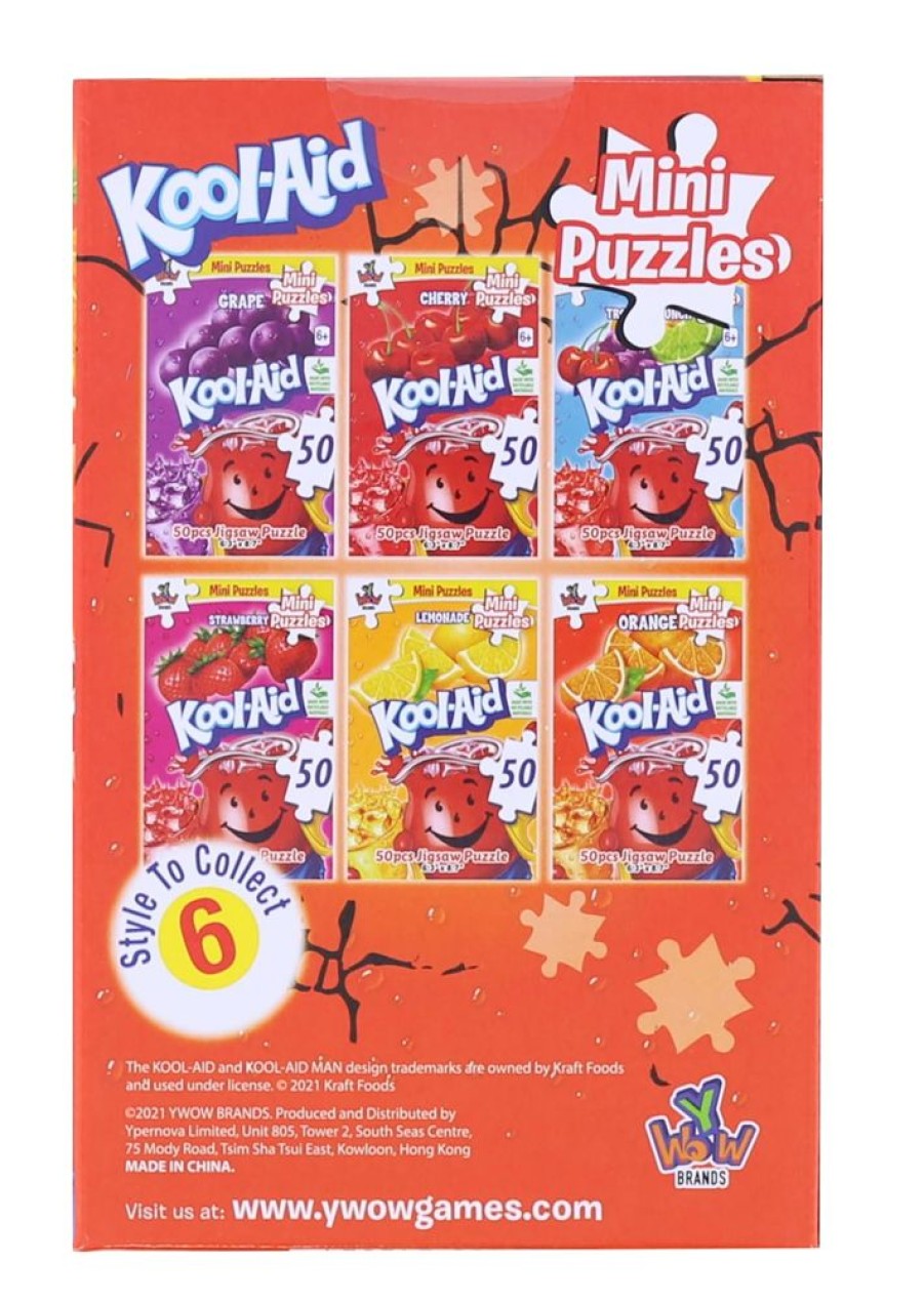 Toynk Kool-Aid 50 Piece Mini Jigsaw Puzzle | Orange | Retro Toys & Games