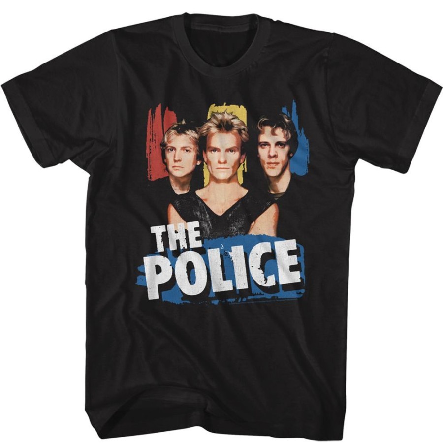 MeTV Custom Brands The Police - Paint | Band And Artist Apparel