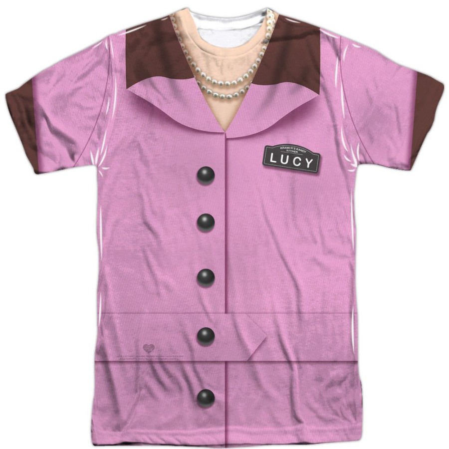 MeTV Custom Classics I Love Lucy - Chocolate Factory Costume (Front & Back) | Classic Tv