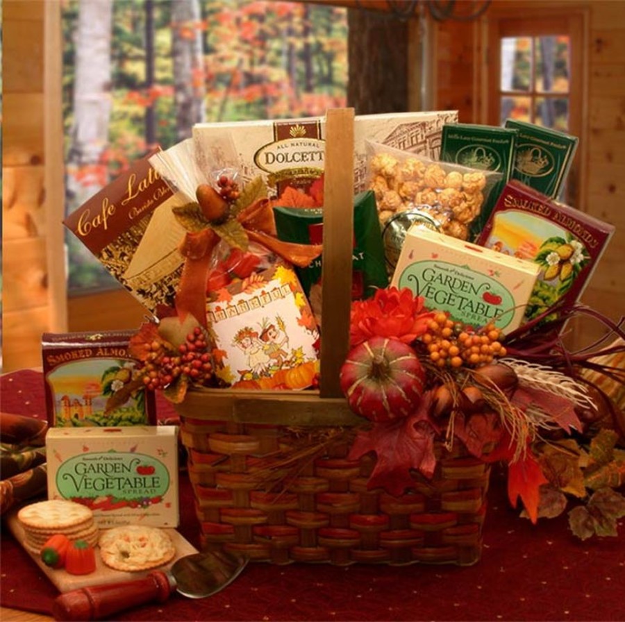 GBDS Harvest Blessings Gourmet Fall Gift Basket | Gourmet Gift Baskets