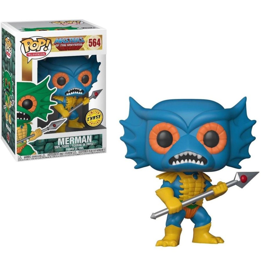 Toynk Masters Of The Universe Pop Vinyl Figure: Merman (Blue Chase) | Funko Pops!