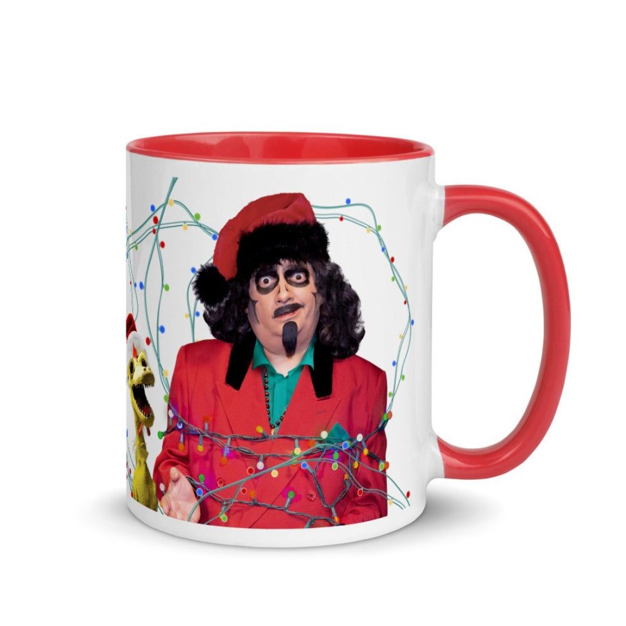 MeTV Custom Products Sventa Claus & Kerwyn - Wrapped Up Ceramic Mug | Drinkware