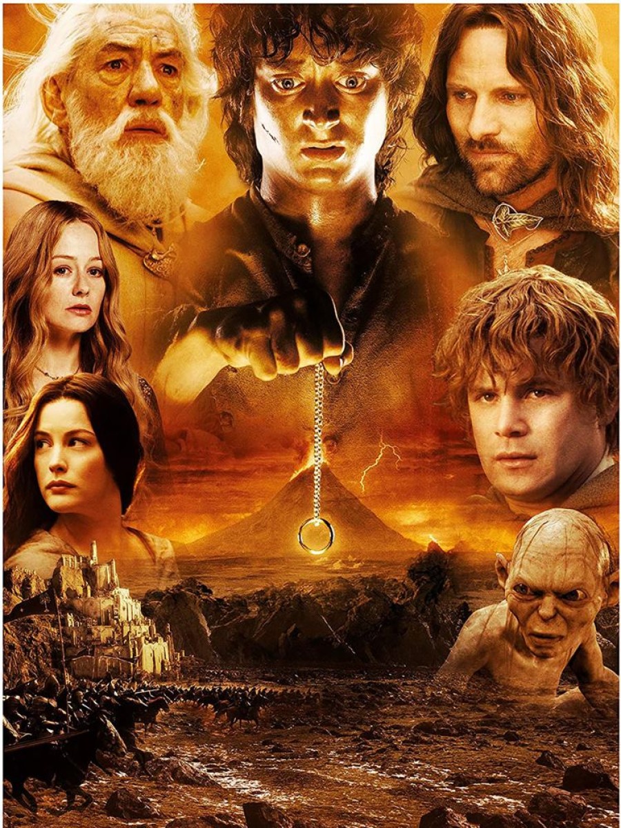 Toynk Lord Of The Rings Mount Doom 1000 Piece Jigsaw Puzzle | Puzzles