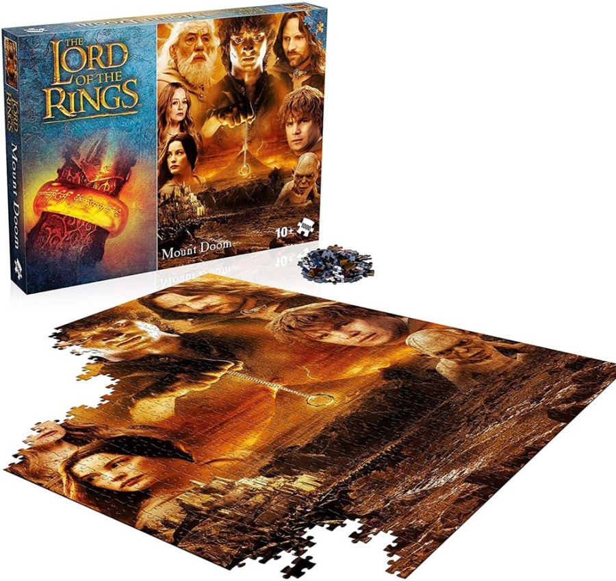 Toynk Lord Of The Rings Mount Doom 1000 Piece Jigsaw Puzzle | Puzzles