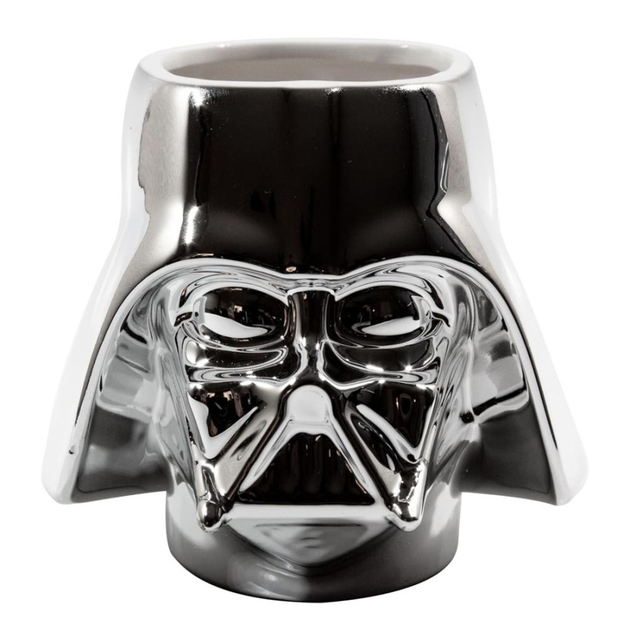 Toynk Starwars Collectible | Star Wars Darth Vader Mug | Chrome Molded | Drinkware