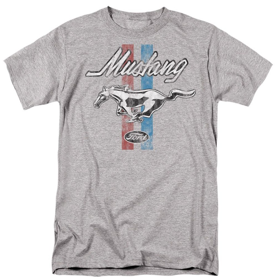 MeTV Custom Classics Ford - Faded Mustang Stripes | Classic Brands Tees