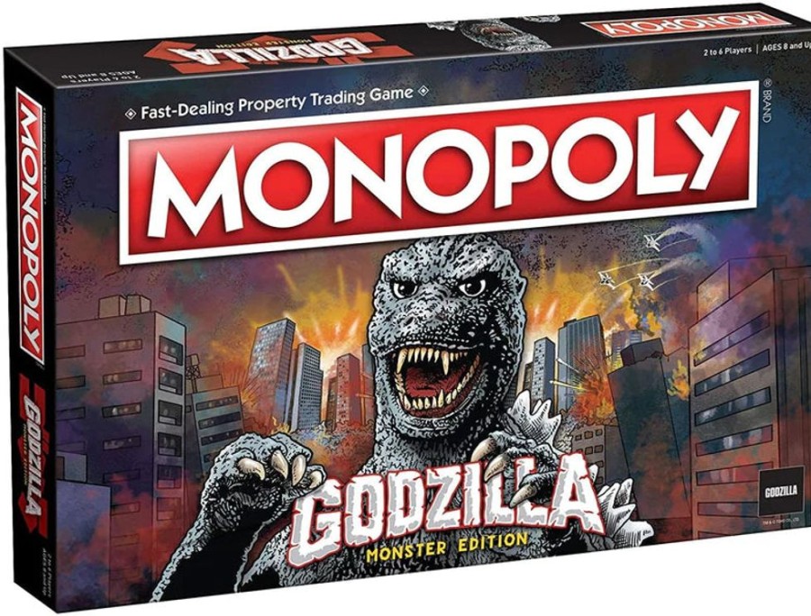 Toynk Godzilla Monopoly Board | Retro Toys & Games