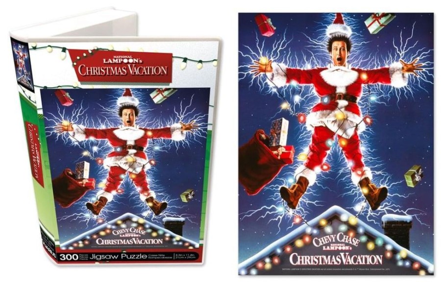 Toynk Christmas Vacation 300 Piece Vhs Box Jigsaw Puzzle | Puzzles