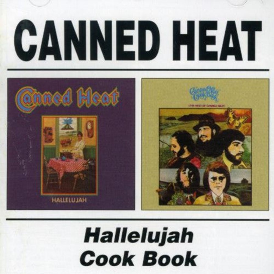 MeTV Entertainment Hallelujah / Cook Book (Cd) - Canned Heat | Cds