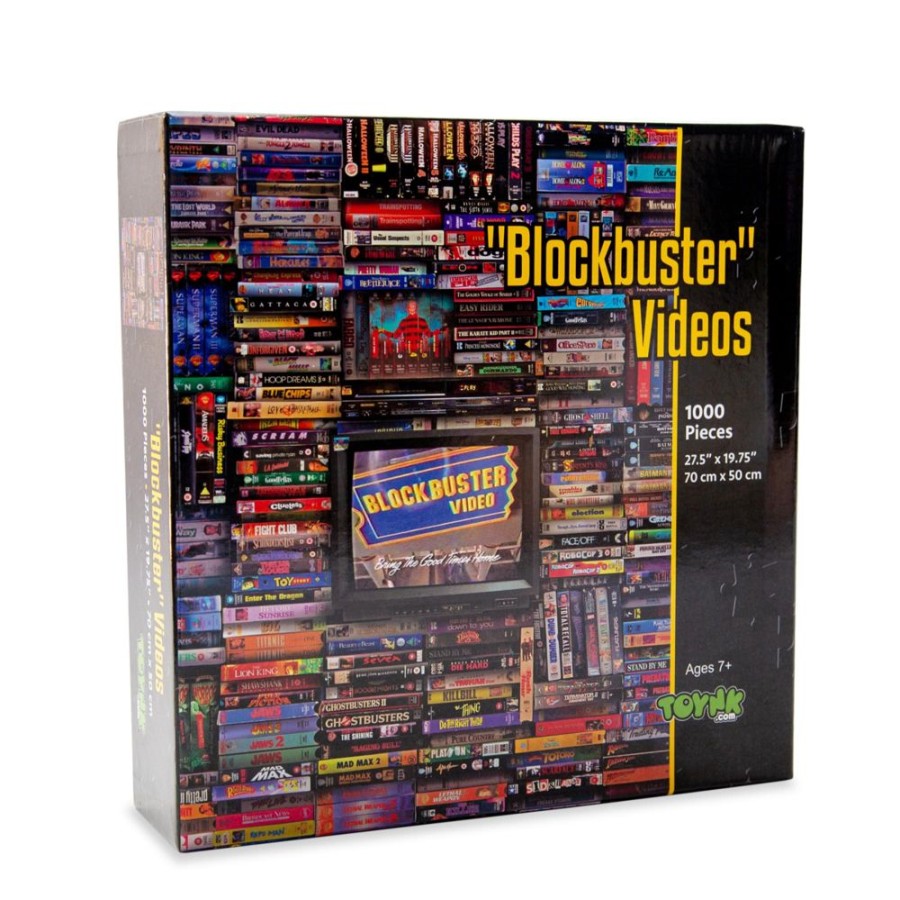 Toynk Blockbuster Era 1000-Piece Jigsaw Puzzle | Toynk Exclusive | Puzzles