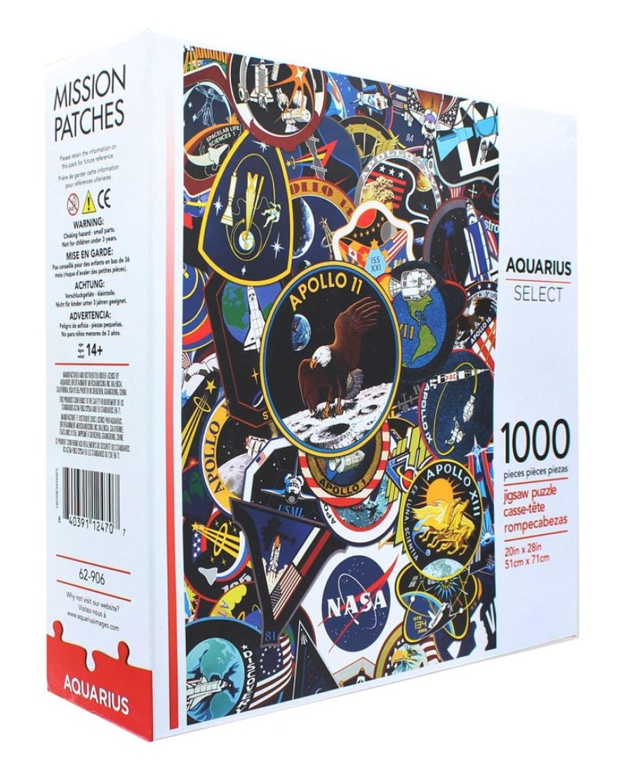 Toynk Nasa Mission Patches 1000 Piece Jigsaw Puzzle | Puzzles