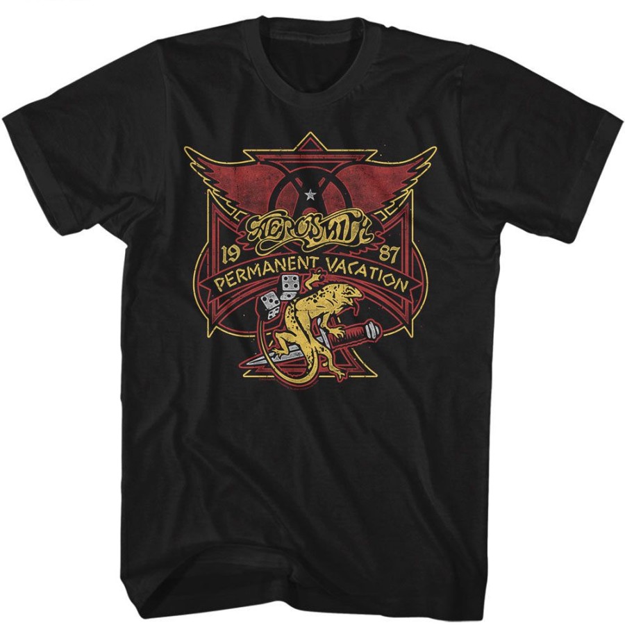 MeTV Custom Brands Aerosmith - Perm Vacay Lizard | Band And Artist Apparel