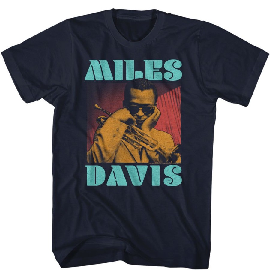 MeTV Custom Brands Miles Davis - Tricolor | Band And Artist Apparel