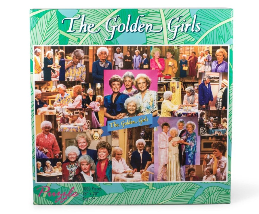 Toynk Golden Girls Collage '80S Puzzle For Adults And Kids | 1000 Piece Jigsaw Puzzle | Puzzles