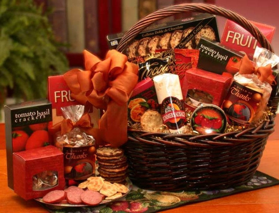 GBDS A Grand World Of Thanks Gourmet Gift Basket | Gourmet Gift Baskets