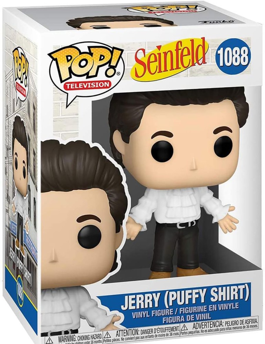 Toynk Seinfeld Funko Pop Vinyl Figure | Jerry With Puffy Shirt | Funko Pops!