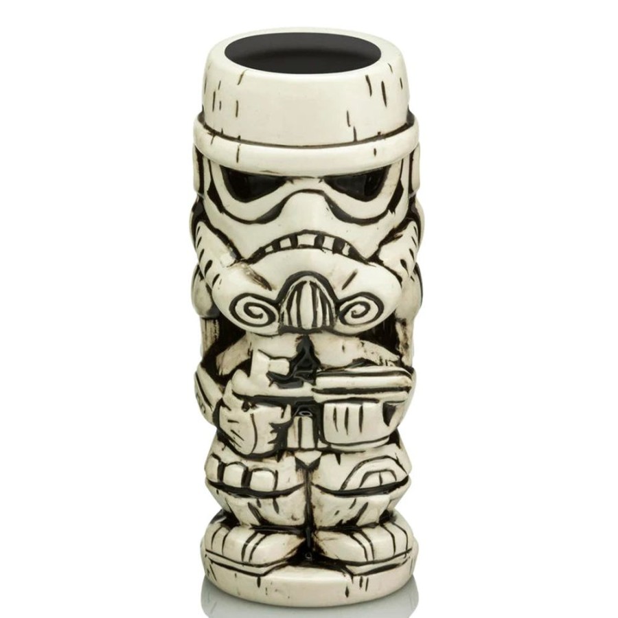 Toynk Star Wars - Geeki Tikis Star Wars Stormtrooper V2 Ceramic Mug | Holds 15 Ounces | Drinkware