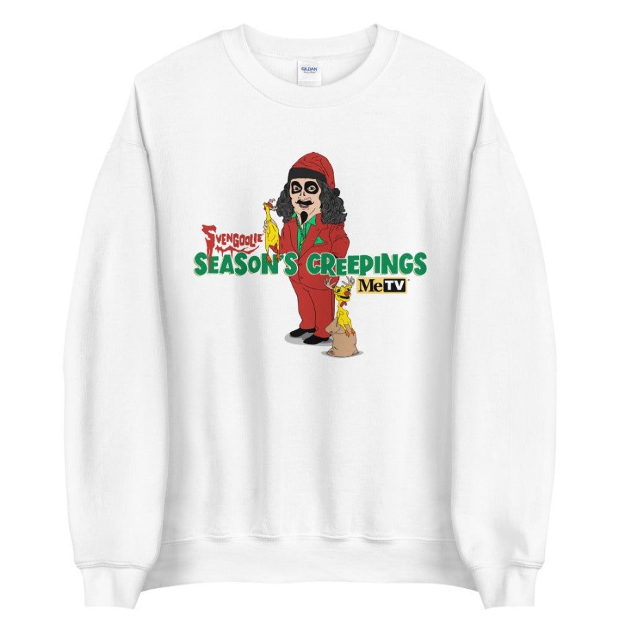 MeTV Custom Products Sventa Claus & Kerwyn - Illustrated Sweatshirt | Crewneck Sweatshirts