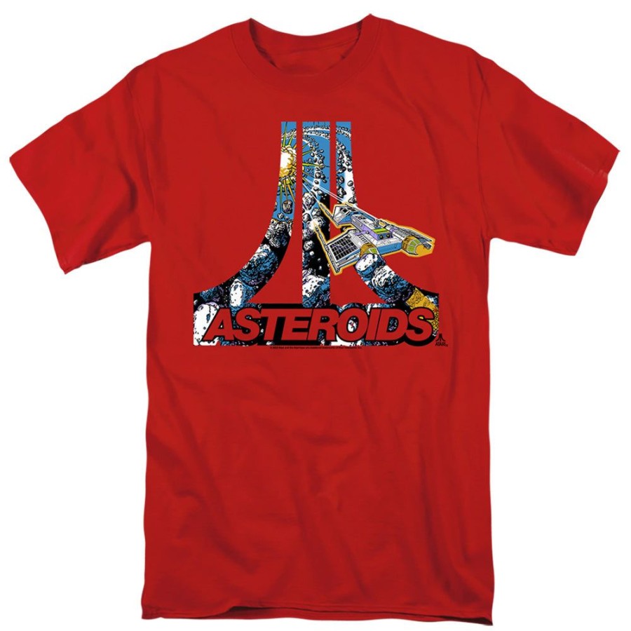 MeTV Custom Classics Atari - Asteroids Atari Logo | Classic Brands Tees