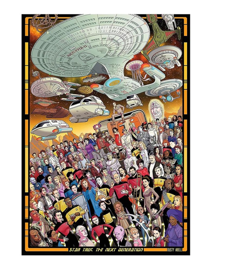 Toynk Star Trek The Next Generation 3000 Piece Jigsaw Puzzle | Puzzles