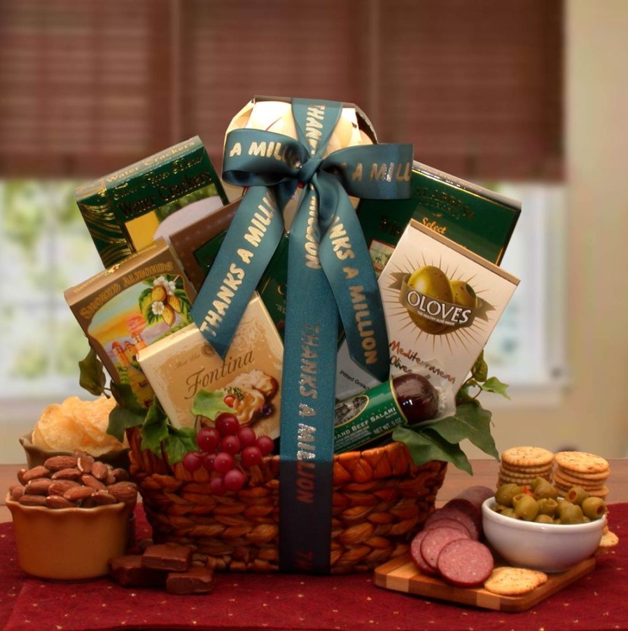 GBDS A Gourmet Thank You Gift Basket | Gourmet Gift Baskets