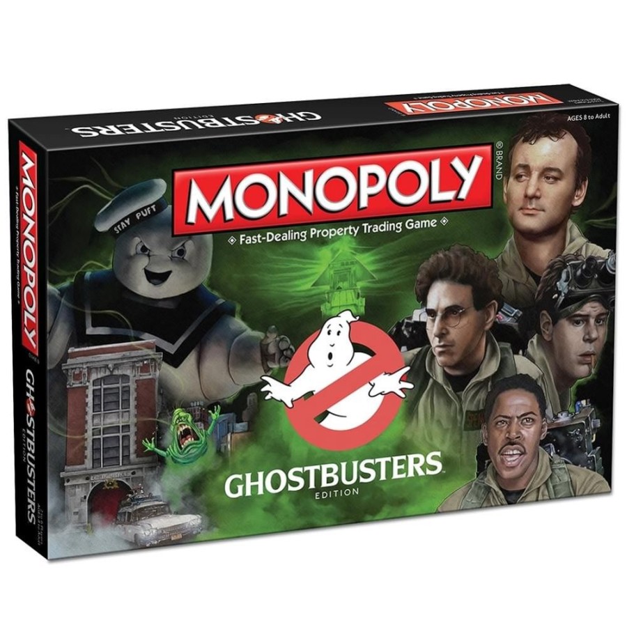 Toynk Ghostbusters Collector'S Edition Monopoly Board Game | Retro Toys & Games