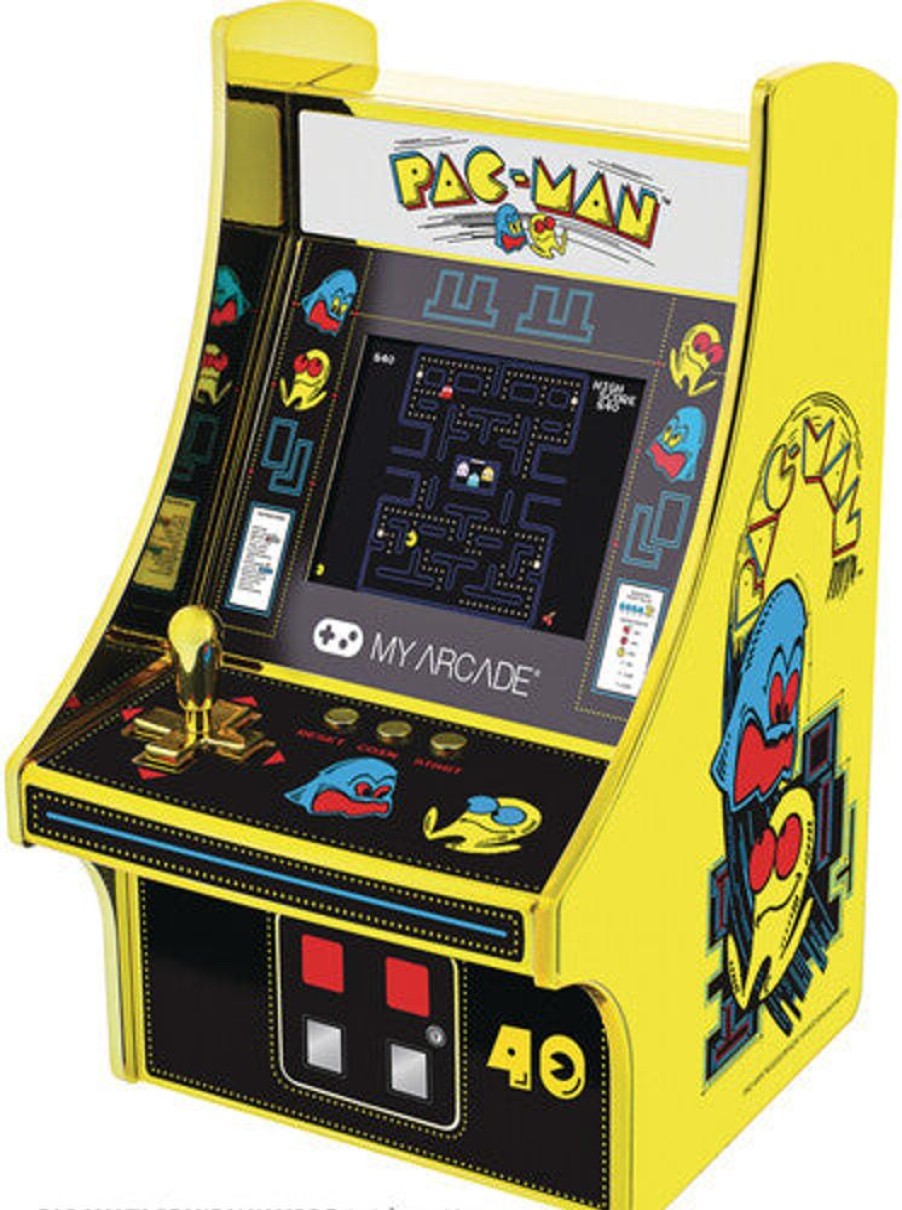 MeTV Entertainment My Arcade Dgunl-3290 Pac-Man 40Th Anniversary Micro Player Retro Arcade Machine | Handheld Video Games