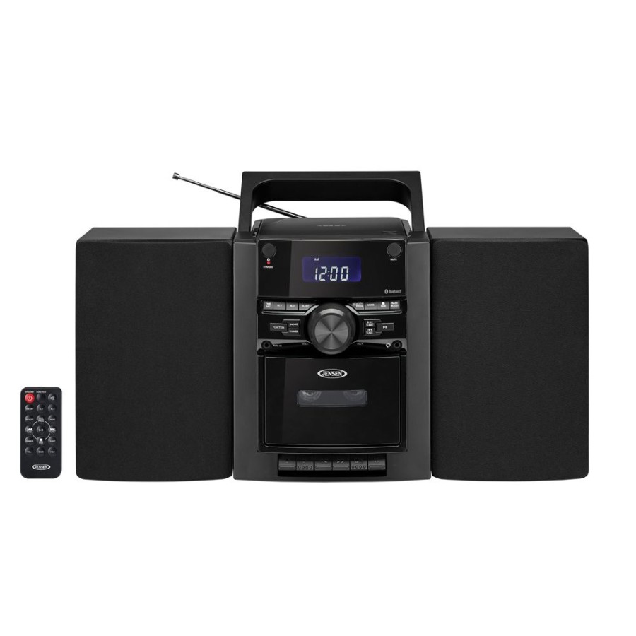 Jensen Jensen Portable Stereo Bluetooth Cd Music System With Cassette And Digital Am/Fm Radio | Cd Players