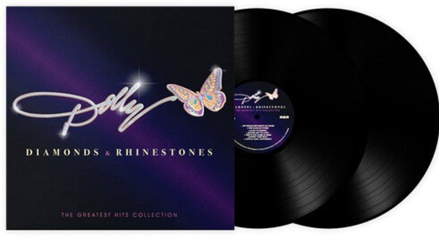 MeTV Entertainment Diamonds & Rhinestones: The Greatest Hits Collection (Vinyl) - Dolly Parton | Vinyl Records & Lps