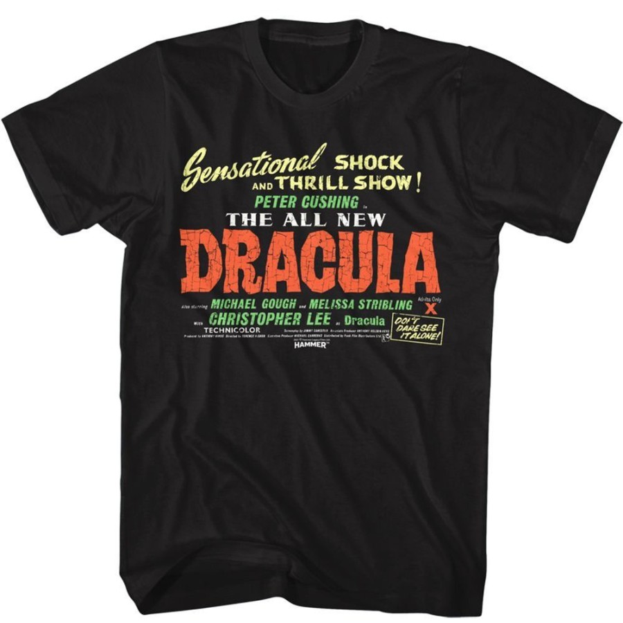 MeTV Custom Brands Hammer Horror - Dracula Shock And Thrill | Movie Apparel