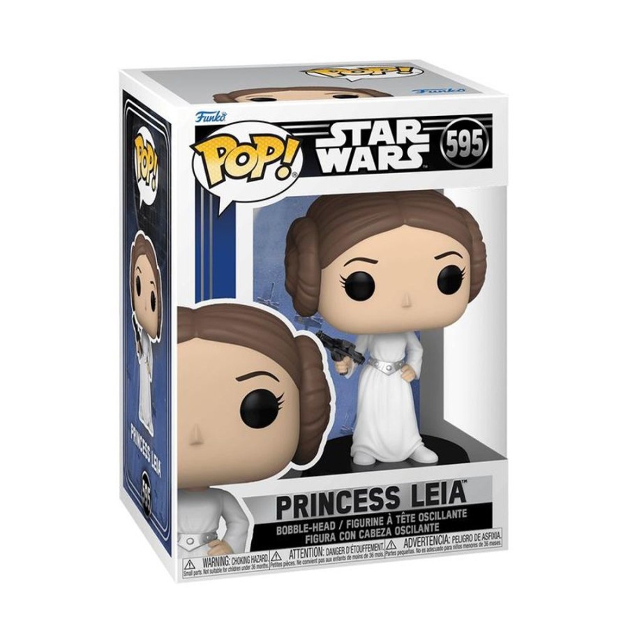 MeTV Entertainment Funko Pop! Star Wars: Star Wars: New Classics - Leia | Funko Pops!