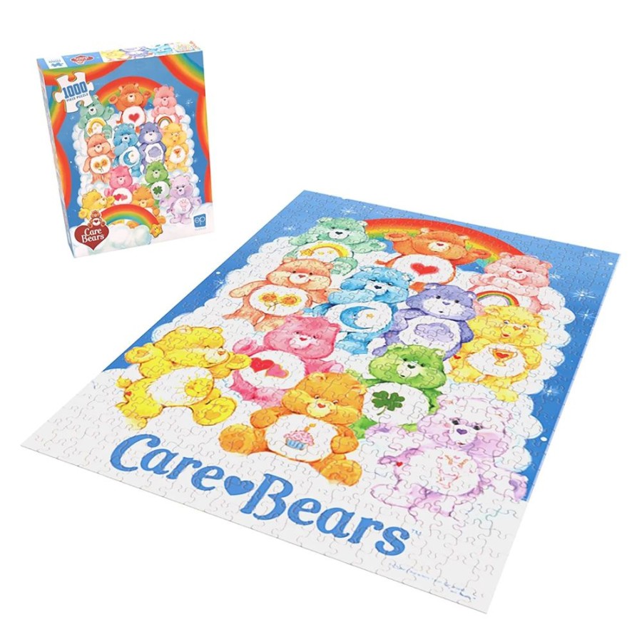 Toynk Care Bears 40Th Anniversary Collage 1000 Piece Jigsaw Puzzle | Puzzles