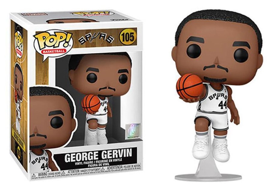 Toynk San Antonio Spurs Nba Funko Pop Vinyl Figure | George Gervin | Funko Pops!