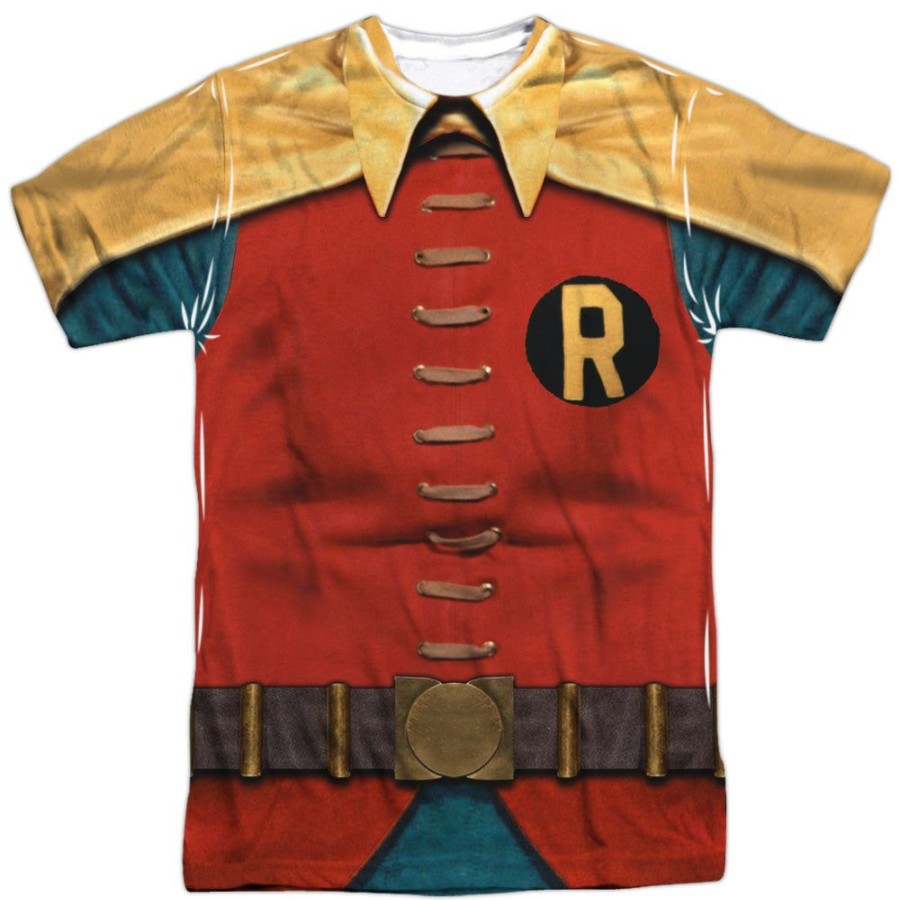 MeTV Custom Classics Batman - Classic Robin Costume (Front & Back) | Costume Apparel