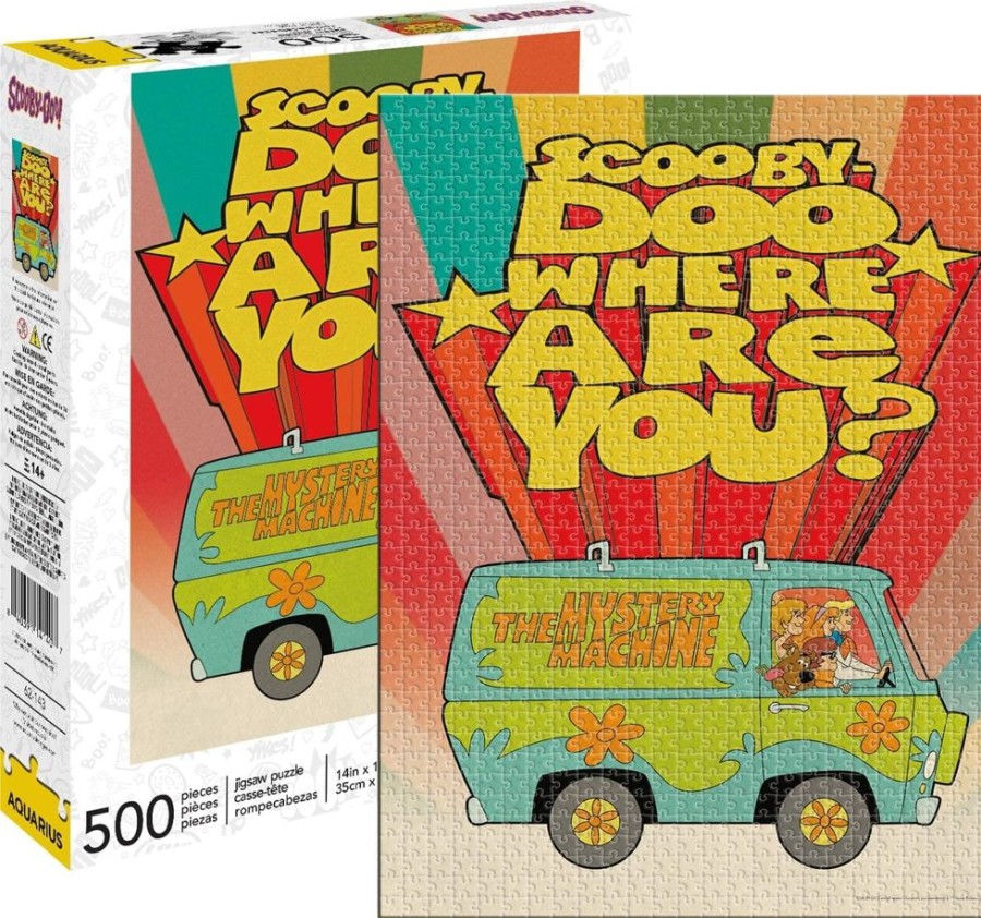 Toynk Scooby-Doo Where Are You? 500 Piece Jigsaw Puzzle | Puzzles