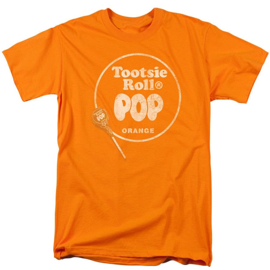 MeTV Custom Classics Tootsie Roll Pop - Logo Orange | Classic Brands Tees