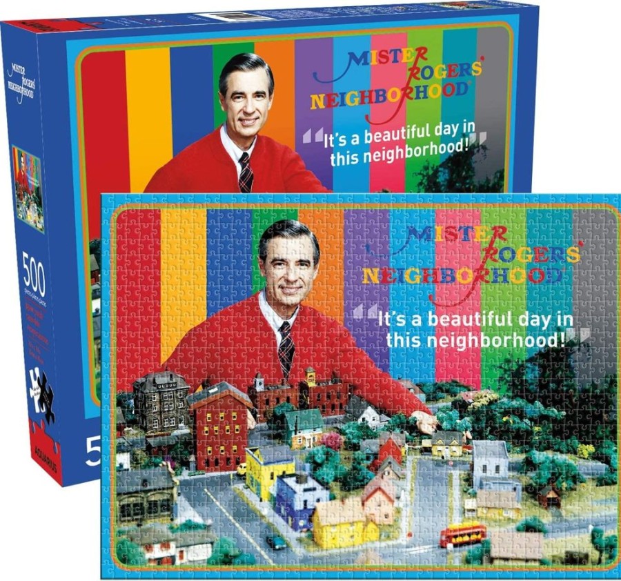 Toynk Mister Rogers 500 Piece Jigsaw Puzzle | Retro Toys & Games