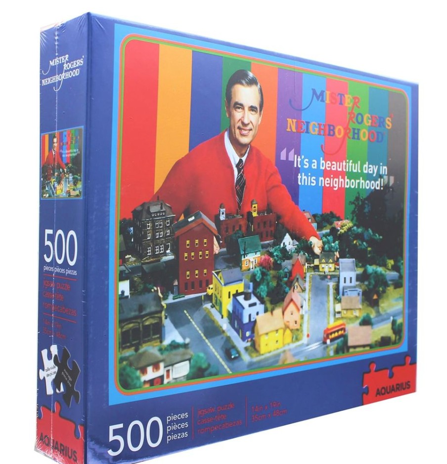 Toynk Mister Rogers 500 Piece Jigsaw Puzzle | Retro Toys & Games