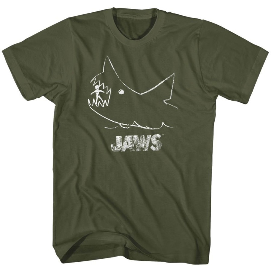 MeTV Custom Brands Jaws - Chalkboard | Movie Apparel