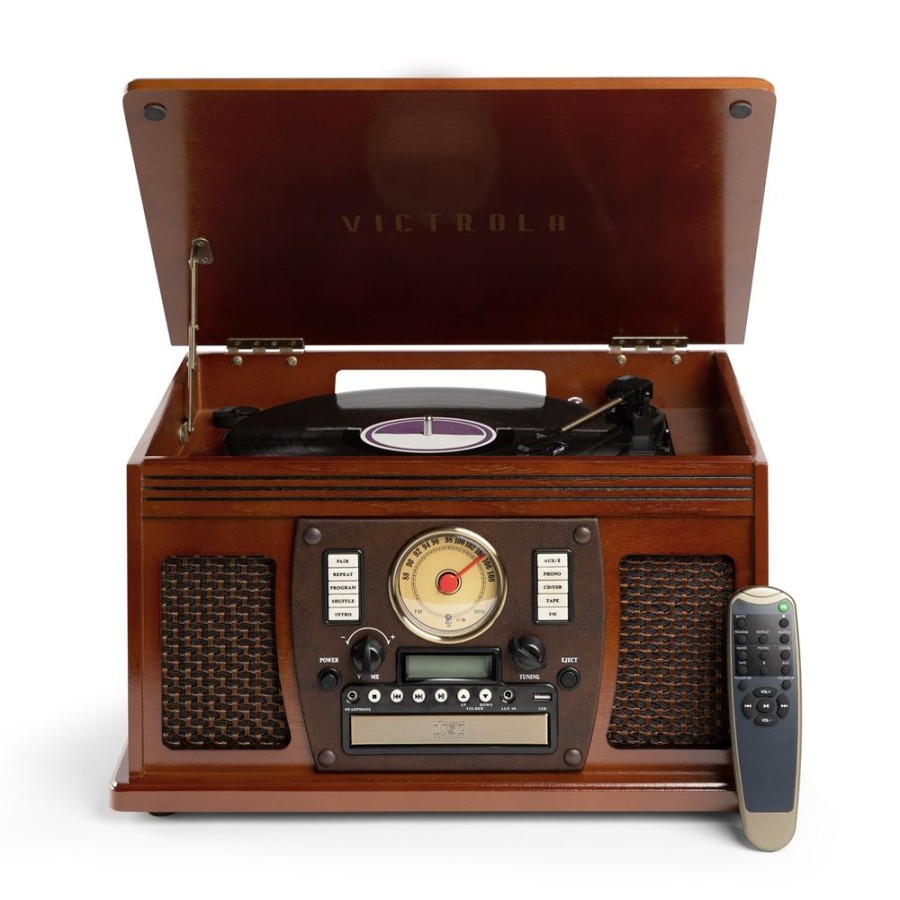 Victrola Victrola Navigator Classic Bluetooth Record Player With Usb Encoding And 3-Speed Turntable | Cd Players