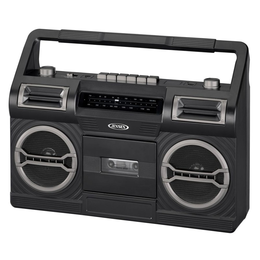 Jensen Jensen Portable Am/Fm Radio With Cassette Player/Recorder And Built-In Speakers | Cd Players