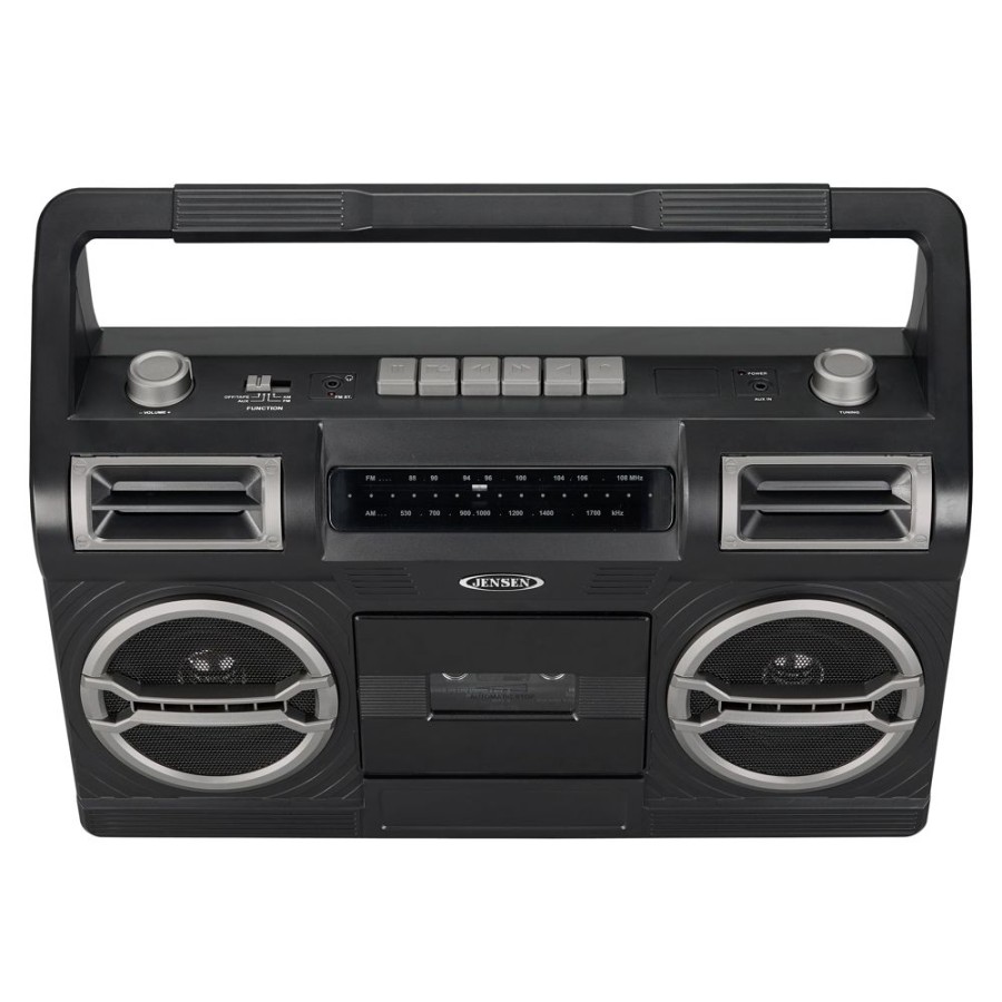 Jensen Jensen Portable Am/Fm Radio With Cassette Player/Recorder And Built-In Speakers | Cd Players