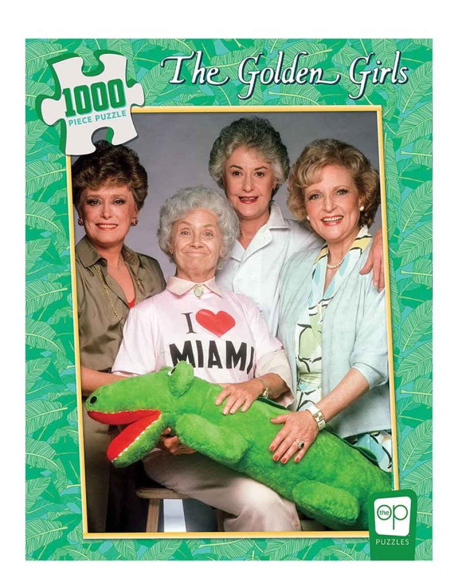 Toynk The Golden Girls I Heart Miami 1000 Piece Jigsaw Puzzle | Retro Toys & Games