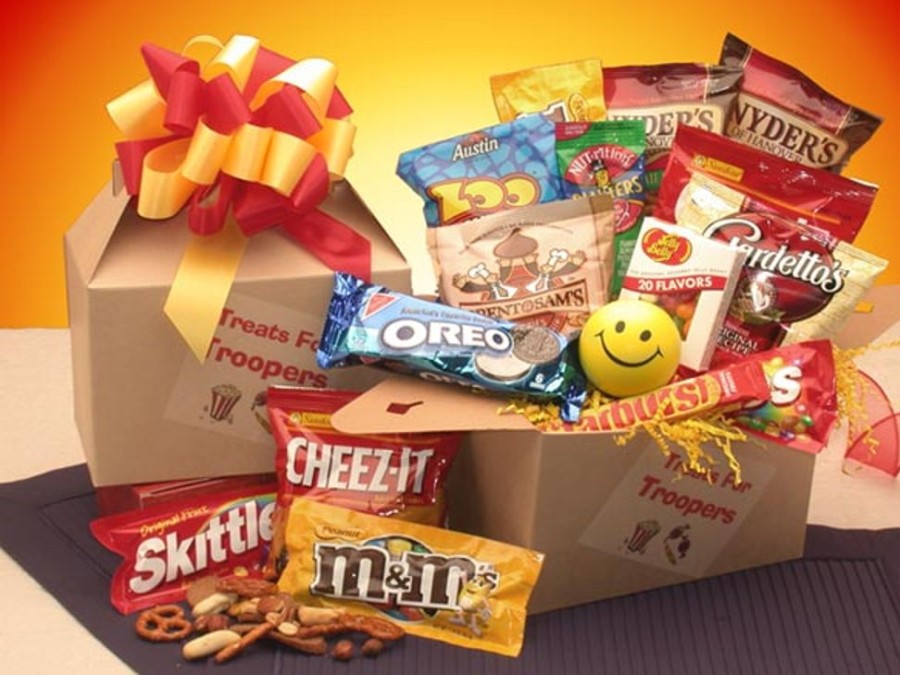 GBDS Treats For Troopers Snack Package | Get Well Soon Gift Basket