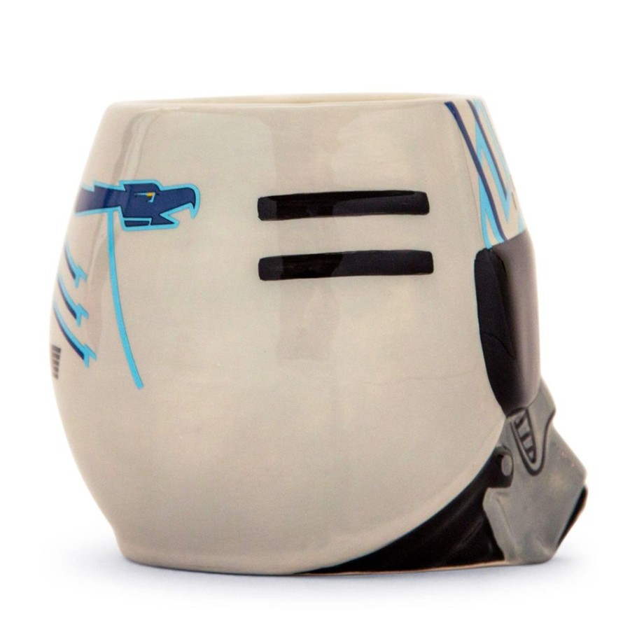 Toynk Top Gun: Maverick Iceman Helmet Sculpted Ceramic Mug | Holds 20 Ounces | Drinkware