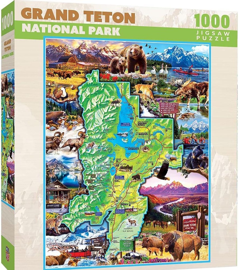 Toynk Grand Tetons 1000 Piece Jigsaw Puzzle | Puzzles