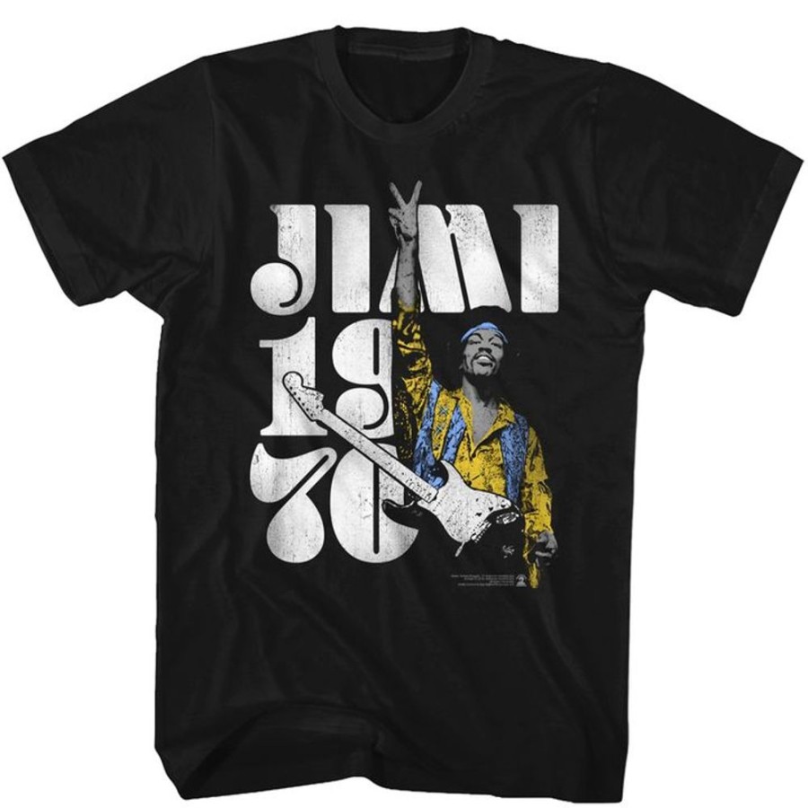 MeTV Custom Brands Jimi Hendrix - Peace Jimi | Band And Artist Apparel