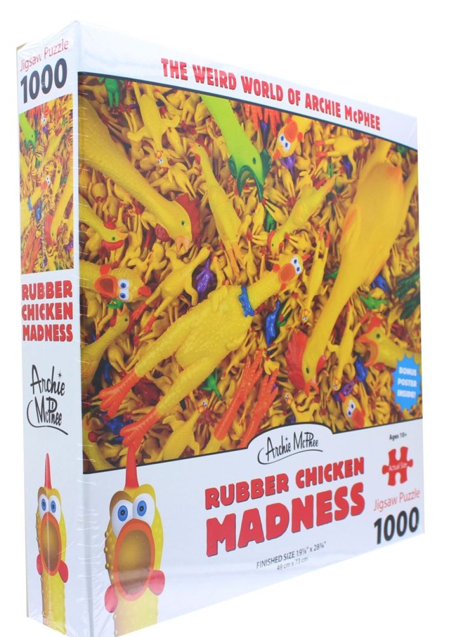 Toynk Rubber Chicken Madness 1000 Piece Jigsaw Puzzle | Puzzles