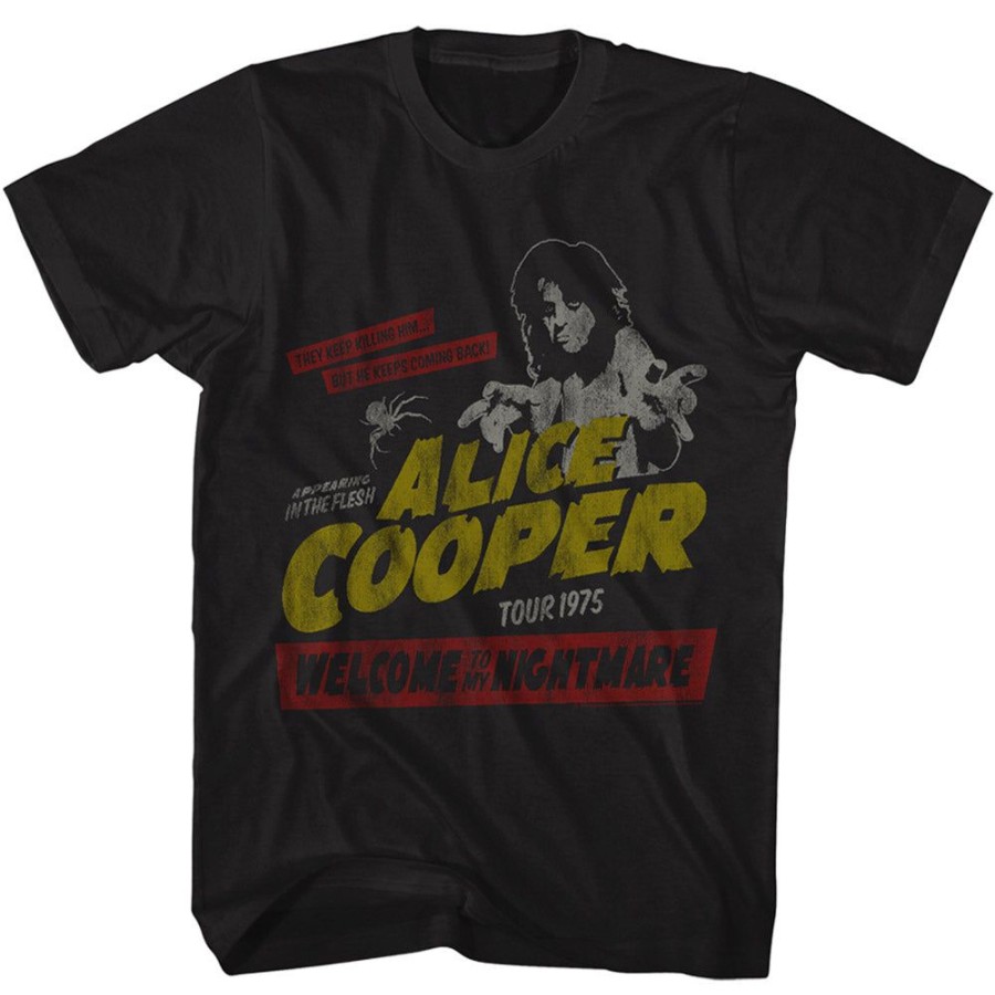 MeTV Custom Brands Alice Cooper - Welcome To My Nightmare Tour | Band And Artist Apparel